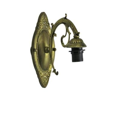 Imagem de Base de substituição para aplique de parede, base de resina com braço de liga metálica para luminária de parede com ajuste de altura, compatível com abajures de vitral de 8 polegadas, soquet