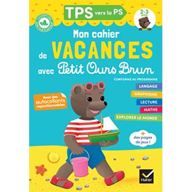 Imagem de Cahier de vacances Petit Ours Brun 2022 TPS vers PS 2/3 ans: Avec des autocollants repositionnables