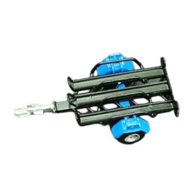 Imagem de MERIGLARE Kit de acessórios modificados para reboque de motocicleta na escala 1/64, ideal para entusiastas. Decoração e decoração de brinquedos em miniatura.