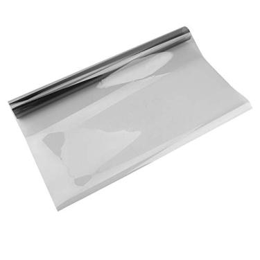 Imagem de Keenso Filme Colorido para Janela de Carro de 50x100 Cm, Proteção Com Isolamento Térmico, Protetor Solar, Filme Autoadesivo de Proteção de Privacidade Com Arranhões, para Janelas de (Transparência