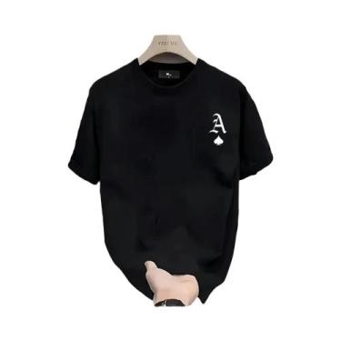 Imagem de Camisetas Casal Estampadas Em 3D De Verão, Alta Qualidade, Camiseta De