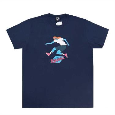 Imagem de Camiseta Thrasher Magazine Tre - Azul Marinho-Masculino
