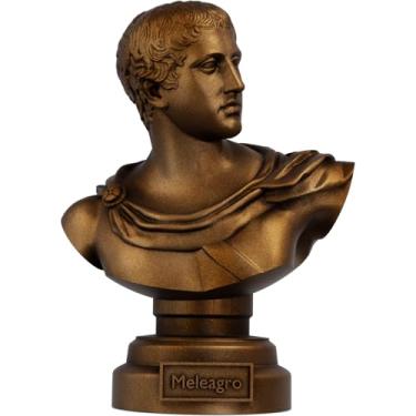 Imagem de Estátua Busto Meleagro - Argonauta (Cor Cobre Antigo)