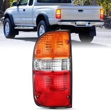 Imagem de Nilight Conjunto de lanterna traseira compatível com Toyota Tacoma 2001 2002 2003 2004 substituição da lâmpada traseira estilo OE lado do motorista
