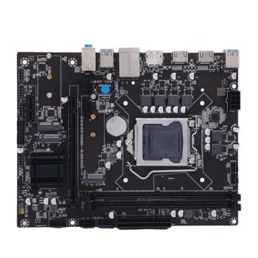 Imagem de Jiawu Placa-mãe para Jogos H470, Placa-mãe de Computador LGA 1200 DDR4 M.2 SATA3.0 PCIe WiFi ATX Com 2 Interfaces NVME M. e Suporte de Memória de 64 GB, para Core I3 I5 I7 I9