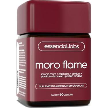 Imagem de MORO FLAME - Morosil + Spirulina + Picolinato de Cromo + Psyllium + Inulina + Pectina Cítrica - Fórmula Exclusiva