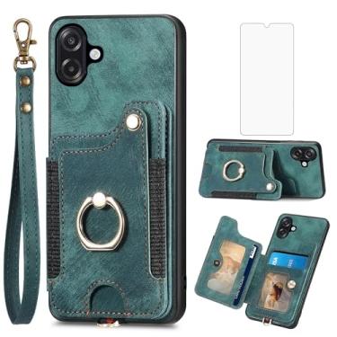 Imagem de Asuwish Capa de telefone compatível com SAM A07 FGDGNK EUA verde