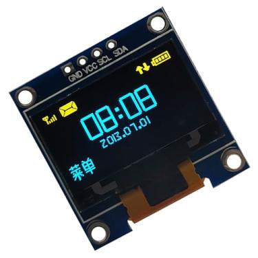 Imagem de Cryfokt Display LED Orgânico Tecnologia Avançada SSD1315 Imagens de Alta Definição Módulo I2C para Entusiastas de Eletrônicos Material ABS