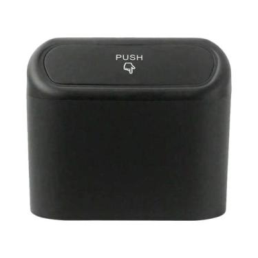 Imagem de Lixeira Portátil À Prova De Vazamentos Para Carro Com Tampa E 4 Rolos 