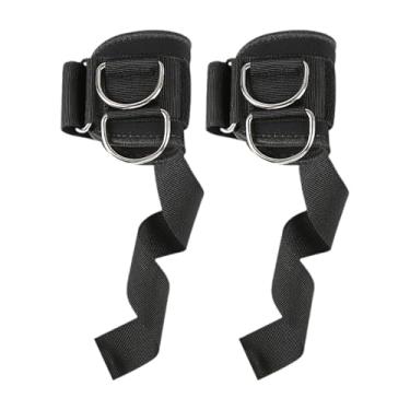 Imagem de oshhni Conjunto de 2 Straps para Levantamento de Peso, Straps para Levantamento Terra, Suporte de para as Mãos, Alça de Pulso para de Peso e Treino de