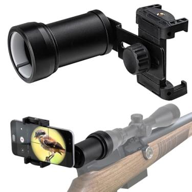Imagem de Starboosa Adaptador de câmera para rifle – adaptador de smartphone para caça e pássaros – sistema de bloqueio rápido com moldura de alumínio