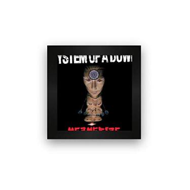 Imagem de Quadro azulejo com moldura System of a Down Mesmerize