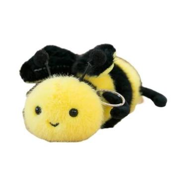 Imagem de Chaveiro De Pelúcia De Inseto Pequeno, Boneco De Caracol E Abelha Fofo