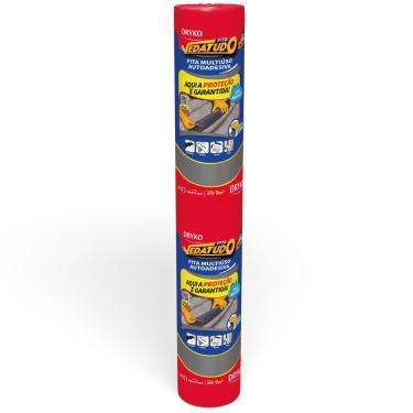 Imagem de Fita Vedatudo 90cm Cinza - Fvd90-cinza - Dryko