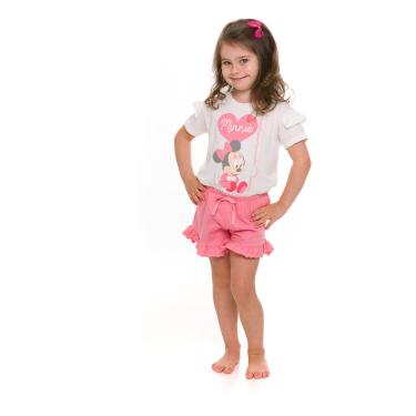 Imagem de Pijama Infantil Evanilda Disney Minnie Feminino-Feminino
