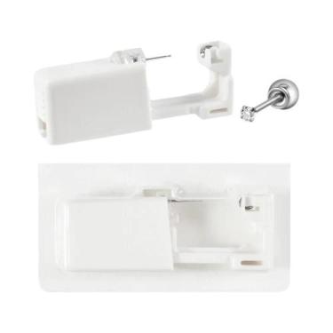 Imagem de Unidade De Perfuração De Orelha Descartável Banho De Ouro 24K, Brincos