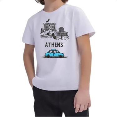 Imagem de Camiseta Infantil Athena Pintura Nanquim, 16