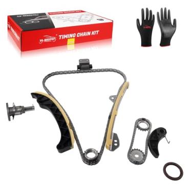 Imagem de YA-MAYPAY Kit de substituição de corrente de distribuição compatível com modelos Toyota 2017- Yaris 2ZR-FE 1.8L peça #13559-37050