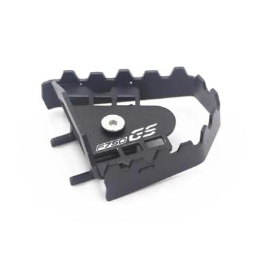 Imagem de Anti-derrapante Para f750gs f850gs f 750gs f850 gs 2018-2021 pedal de alavanca de freio de pé traseiro ampliar extensão extensor freio traseiro peg almofada(BlackA)