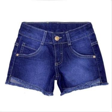 Imagem de Shorts Look Jeans Barra Desfiada Jeans - 12 - UNICA-Unissex