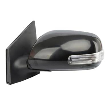 Imagem de Espelho Retrovisor Traseiro Plegável para Corolla E150 2007-2013 Montagem Completa de Elétrico com Sinal Virada LED Lente Ajustável Carcaça Anti-Impacto Substituição Direta Visão Larga Clara Instalaçã