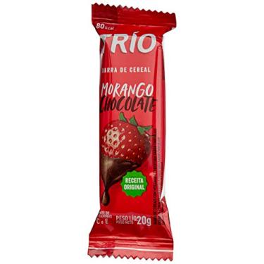 Imagem de Barra de Cereal Morango com Chocolate Trio com 12 Unidades