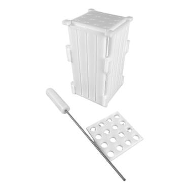 Imagem de Maquina De Espeto Churrasco Profissional Polietileno Antibacteriana 36 Espetinhos (16 ESPETOS)