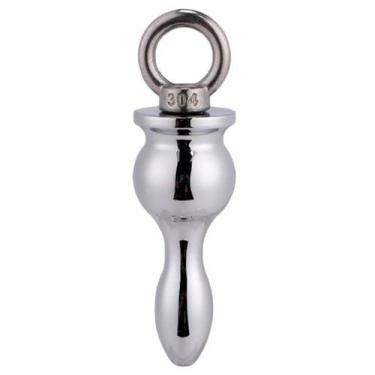 Imagem de Plug Anal de aço Inoxidável com Formato Escalonado Anatômico - lovetoy