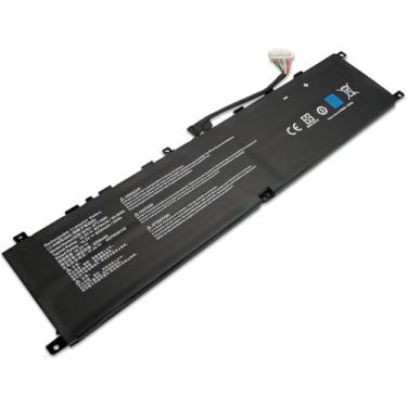 Imagem de BTY-M6M Batería para portátil Compatível com MSI Creator 15 A10SD A10SF GS66 Stealth 10SFS 10SGS 10SE-045 10UG GE66 Raider 10SFS WS66 10TMT-207US GE76 Raider 10UH Series (15.2V 99Wh 6250mAh