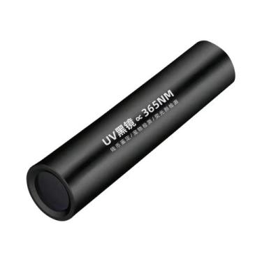 Imagem de Lanterna UV Recarregável Com Luz Dupla Roxa E Branca, Zoom Ajustável, 