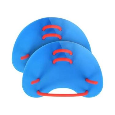 Imagem de Luvas De Natação Em Silicone Para Esportes Aquáticos, Nadadeiras De Mã