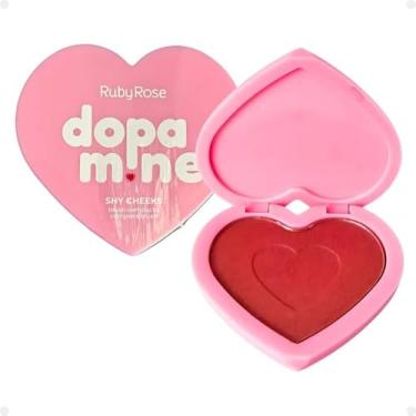 Imagem de Blush Compacto Dopamine Shy Cheeks Hbf10023 Pink Promise Ruby Rose