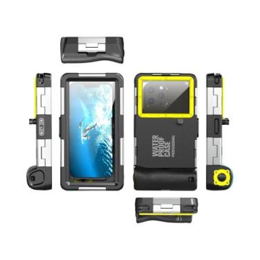 Imagem de Capa De Telefone À Prova d'Água Multicolorida Para Mergulho E Natação 