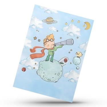 Imagem de Placa Quadro Metal Pequeno Príncipe Decoração Bebê - ocamelo