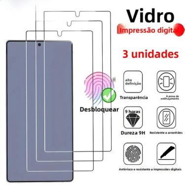 Imagem de Protetor De Tela De Vidro Temperado Para Samsung Galaxy S24 Ultra S25 