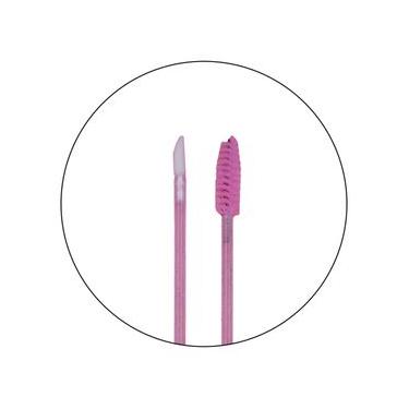 Imagem de Aplicador Descartável Duplo para Gloss e Máscara de Cílios - 50 Unidades