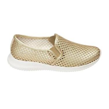 Imagem de TENIS RAFITTHY FEMININO CALCE FACIL CASUAL 20.24002A4 DOURADO-Feminino