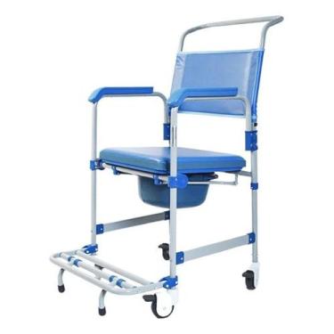 Imagem de Cadeira de banho pro300 higienica dobravel em aco ate 150kg - procirur