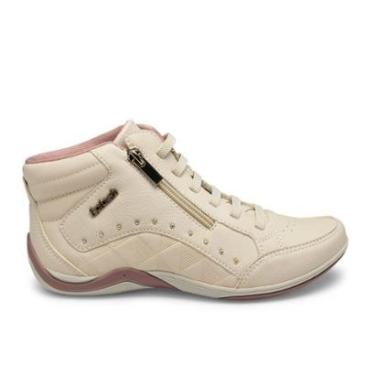 Imagem de Tênis Kolosh Abotinado botinha cano alto feminina C3671 - Feminino-Feminino