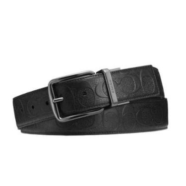 Imagem de Cinto Coach Harness Buckle Cut To Size Reversible - F55157-Feminino