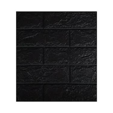 Imagem de Papel De Parede DIY 3D Retro Imitando Tijolos 38.5X35cm, Autoadesivo, 