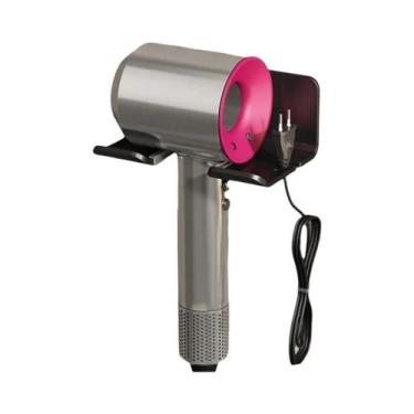 Imagem de Suporte De Parede Para Secador De Cabelo, Prateleira De Banheiro, Rack