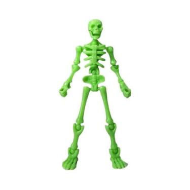 Imagem de Figuras De Esqueleto DIY Posáveis Com Juntas Móveis De Plástico Para D