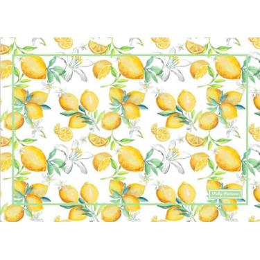 Imagem de Jogo Americano Verão Na Sicilia Branco - Ateliêr Vicky Romano