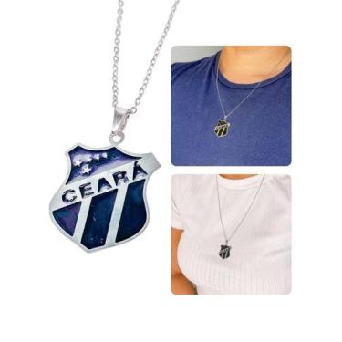 Imagem de Colar Cordão Corrente 55Cm Feminino Masculino Pingente Time - Visujoia