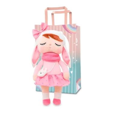 Imagem de Boneca angela metoo doll original bichos floresta coelha 35cm com saco