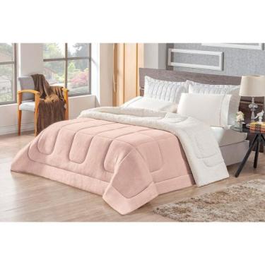 Imagem de Coberdrom/ Cobertor King 1 Pç Sherpa Carneiro Manta Soft Dupla face - 