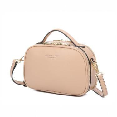 Imagem de Bolsa Pequena Bag Transversal Veryrio, Bege
