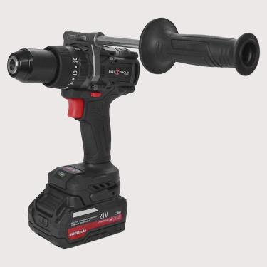 Imagem de Parafusadeira/furadeira Impacto Brushless 1/2 13mm -150nm - 2 Baterias 21v - Sgt-7140