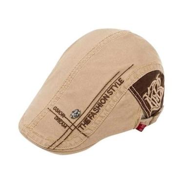 Imagem de Boina Unissex Estilo Coreano Versátil Para Quatro Estações, Casual E S